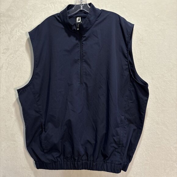 FootJoy Other - FootJoy Pullover Vest Men's Extra Large Navy Blue Golf Windbreaker Sleeveless XL